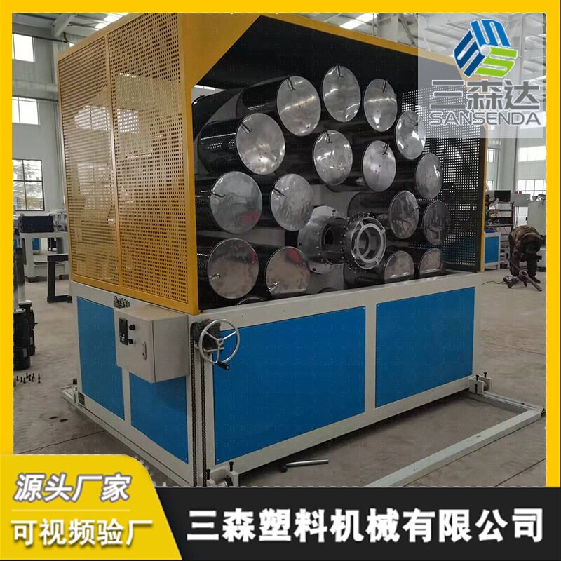 厂家批发PVC纤维增强软管缠绕机12-16锭绕线机塑料缠绕机设备