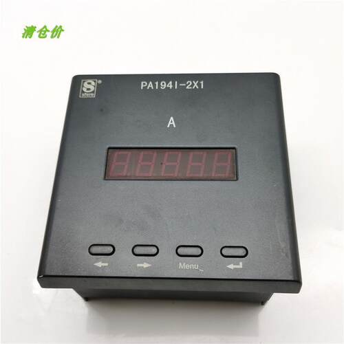 A014*SFERE斯菲尔单相智能数显电流表PA194I-2X1 AC 80~270V成