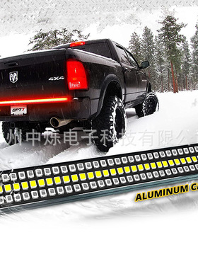 1.5米60inch三排三色led皮卡尾灯 led流水转向灯尾灯刹车灯