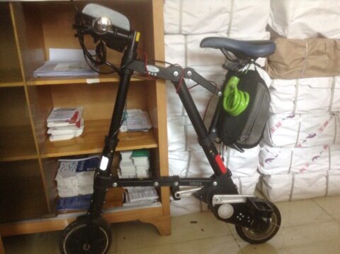 abike8寸自行车改装电动套件电机控制器调速把刹车不含车架电池