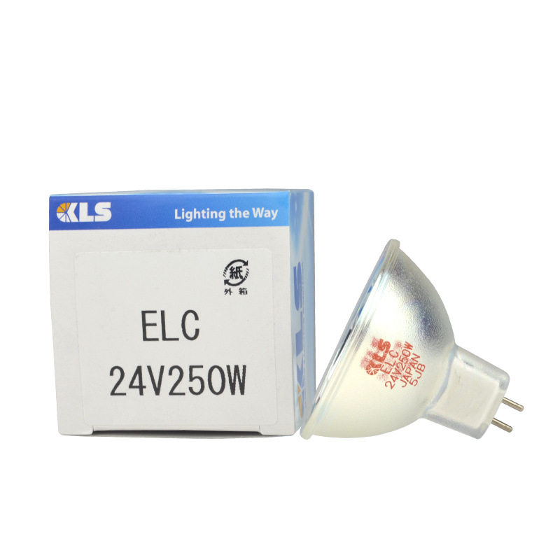 日本KLS ELC/5H 24V250W投影仪AOI检测设备冷光源卤素灯泡500小时