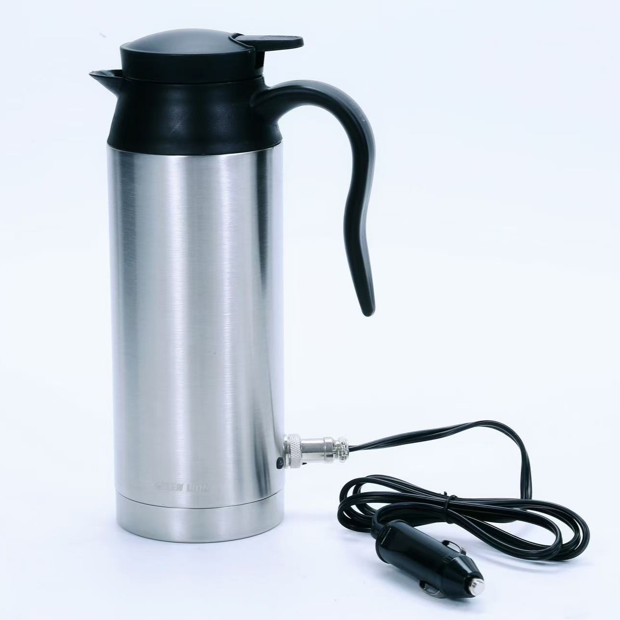 车载电热杯汽车用电热壶烧水杯12V24V大货车加热烧开水壶大容量