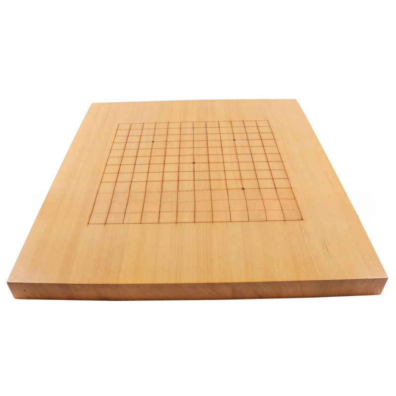 榧木围棋盘实木刻线19路13路双面围棋象棋盘实木棋盘跨境批发