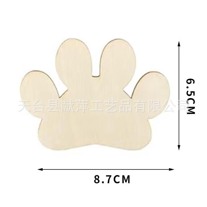 未完成空白木片海洋沙滩系列火烈鸟海豚形状装饰木制工艺品现货