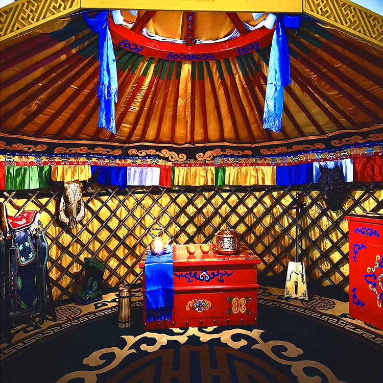 蒙古包内景壁纸抖音快手直播间背景墙布内蒙特产美食主播带货墙纸,家装主材,定制壁画,淘宝优惠券,粉丝福利购,淘宝优惠卷