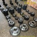 非标定制工业链轮链条齿轮不锈钢流水线传动配件电机滚筒全套配件