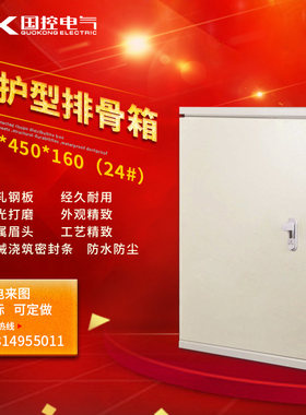 排骨照明配电箱24位强电箱 内外门控制布线箱 动力箱 700*450*160