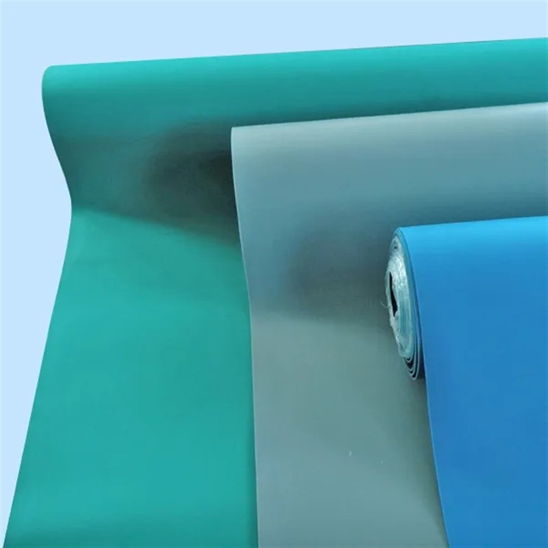 防静电台垫静电皮胶皮布橡胶垫绿色耐高温工作台垫实验室维修桌垫