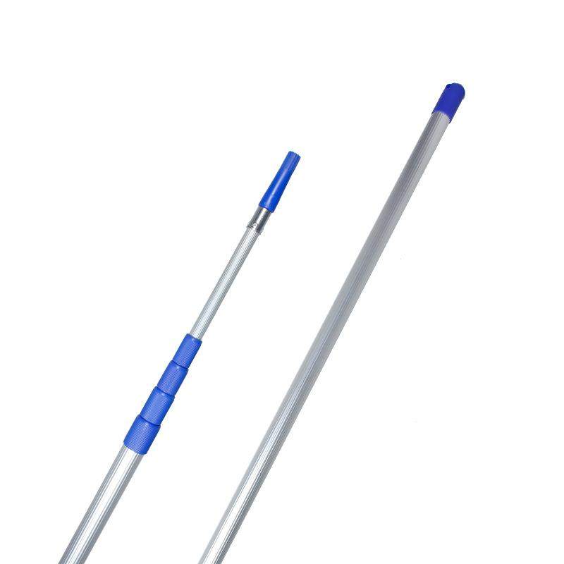 ls-4清洁滚筒刷伸缩杆8米铝合金家务清洁用具伸缩杆5节