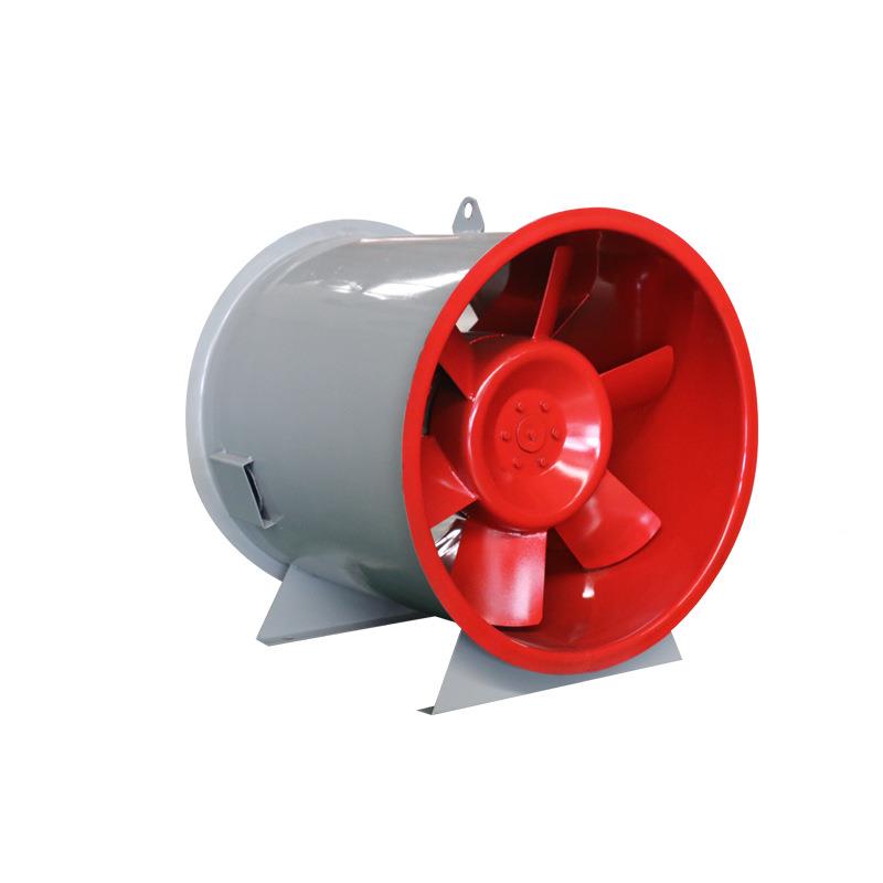消防烟防风机CTT4B4粉尘双爆风机工厂排车库通风HTF消防排烟风机