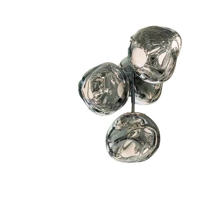 北欧餐厅熔岩吊灯高级感极简约四头饭厅岛台餐桌酒吧台吊灯客厅灯,家装灯饰光源,智能吊灯,淘宝优惠券,粉丝福利购,淘宝优惠卷