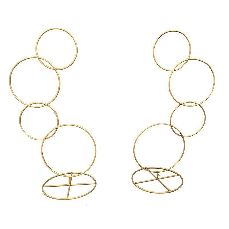 新款婚庆道具花门铁艺甜甜圈圆环花架背景路引婚礼装饰花艺拱门室,节庆用品/礼品,陪嫁用品套装,淘宝优惠券,粉丝福利购,淘宝优惠卷