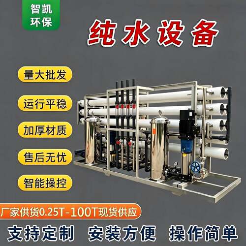 不锈钢纯水设备级反渗透设备化妆品生产纯水处理器厂家C