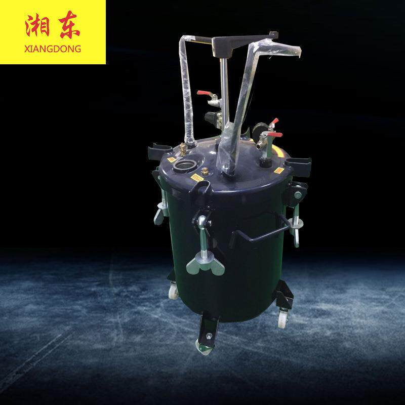 20L手动搅拌压力桶气动压力缸内配活动脚轮