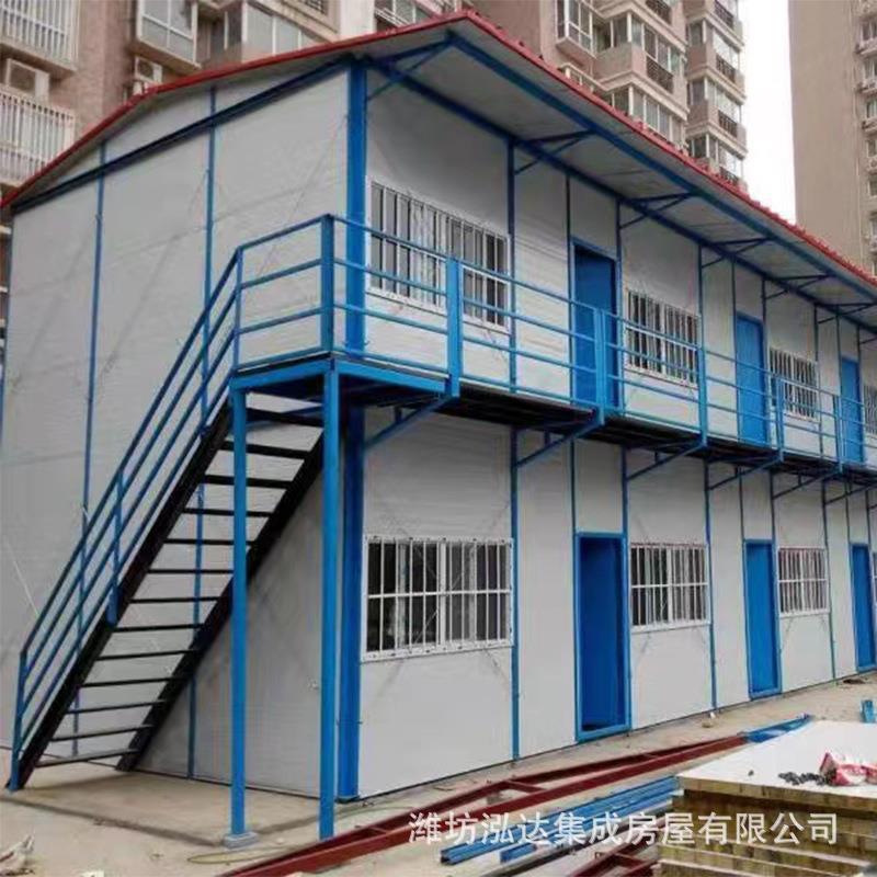 临时办公室活动板房景区小型活动板房厂家临建房快拼房住人