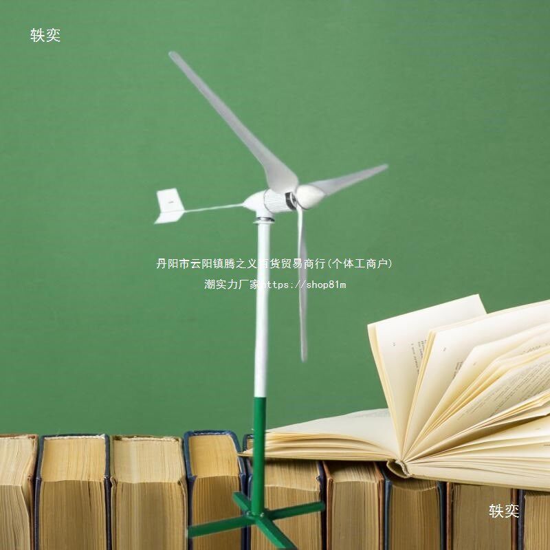 家用小型水平轴风力发电机600瓦1000瓦微风启动运行24V48V96V