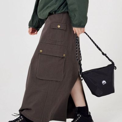 Crissrex Store MYE小众设计山系多用枕头包便携手机包单肩斜挎包