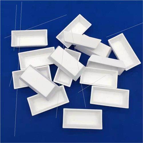 铁锚陶瓷刚玉挥发灰皿灰分77瓷舟带盖坩埚方舟罗加粘结马弗炉盖子