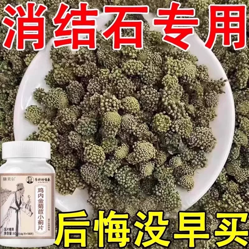 体内结石多】鸡内金菊苣片结石堵塞用尿石胆石中材提取房正品