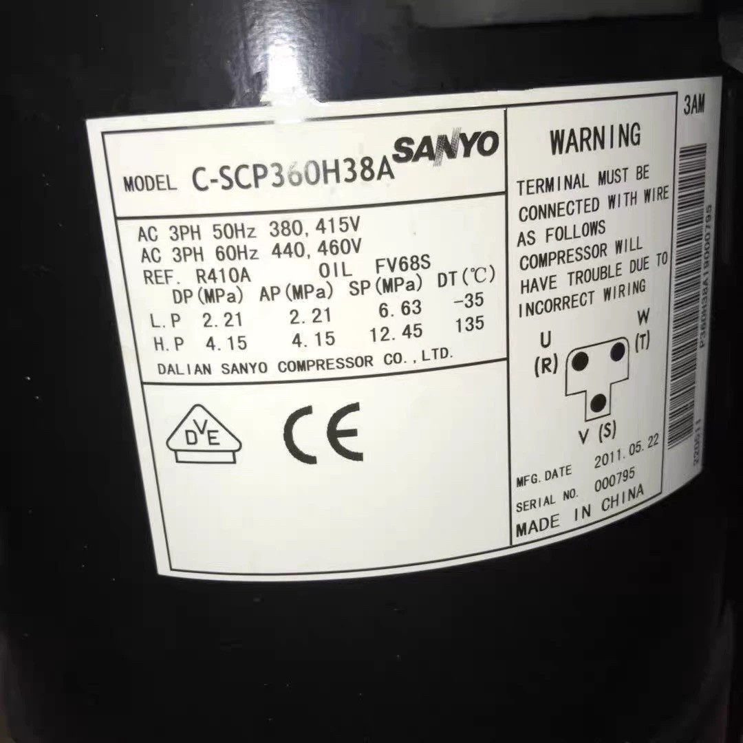 C-SCP360H38A C-SCP315H38A C-SCP510H38M空气能热水器压缩机