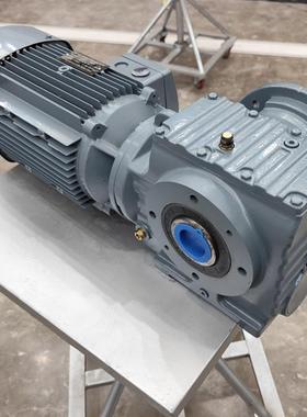 螺旋锥伞齿轮减速箱 泰工GKAF107-28.59-15KW减速机 闪电速发