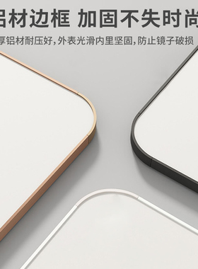 全身镜贴墙落地穿衣镜家用女生卧室壁挂宿舍网红insY风挂墙试衣镜