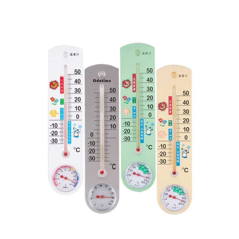 大棚壁挂式婴儿温度计欧达时挂墙干湿室内农业精准高/养殖家用