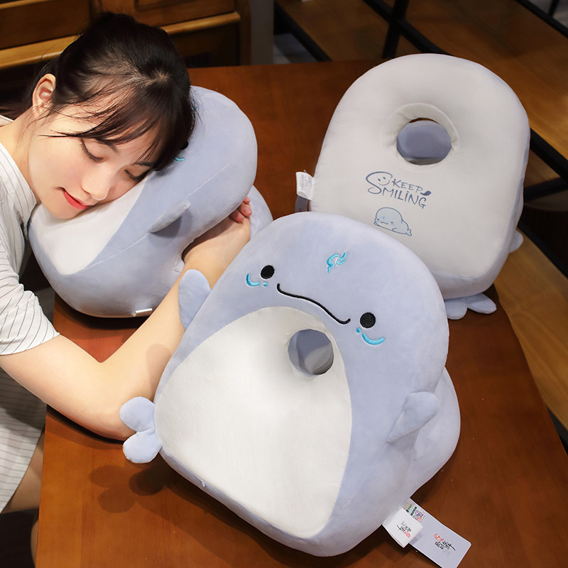 快速发货江豚e午睡枕趴睡枕学生桌上趴睡午休枕办公室抱枕女生睡,居家布艺,午睡枕,淘宝优惠券,粉丝福利购,淘宝优惠卷