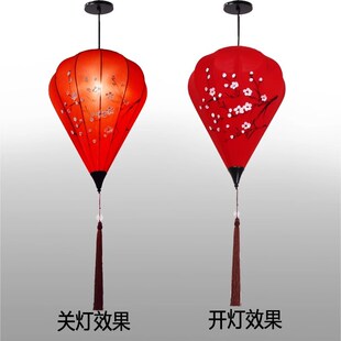 快速发货新中式越南水滴r钻石手工街区布置灯光亮化灯笼火锅茶楼