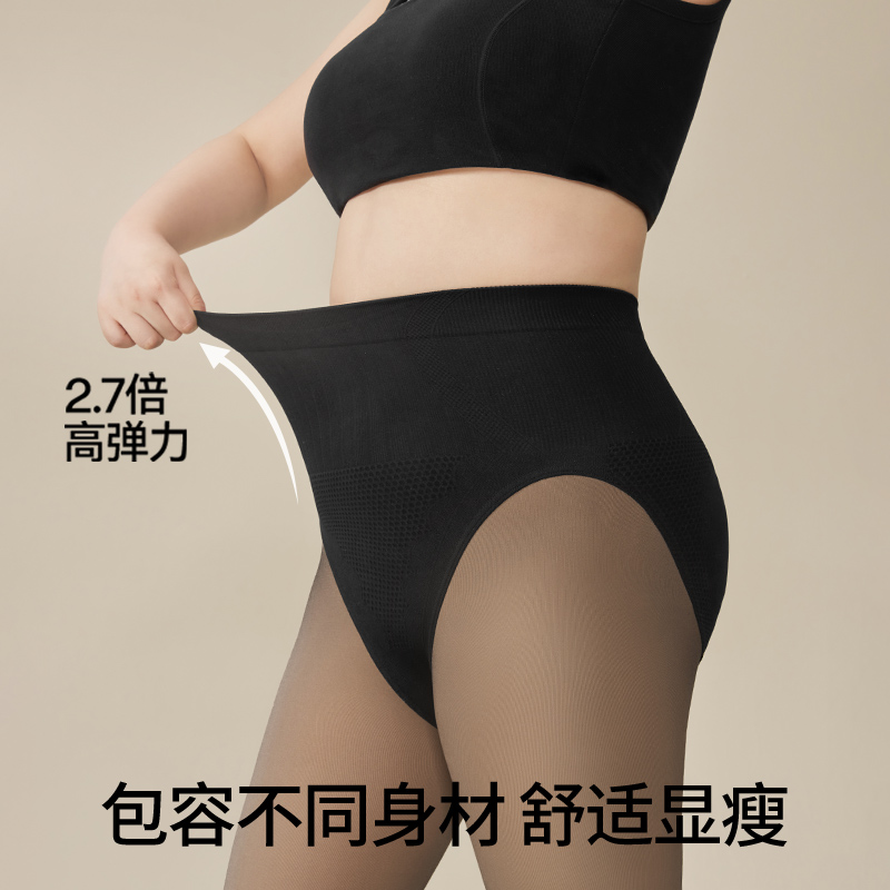 小野和子黑透肤丝袜大码