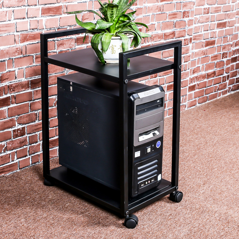 铁艺主机架托机箱架台式散v热电脑主机架 简约底座 加大机箱架子