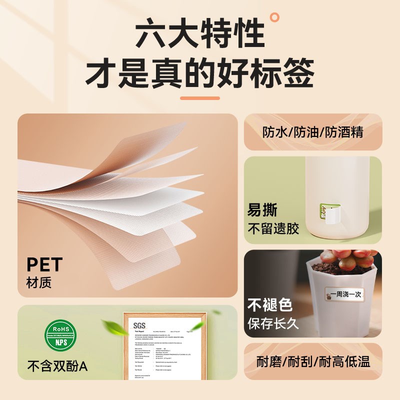 硕方G15/G15Mini/G15Pro/G11pro/G12Mini标签机H透明标签带12/14m