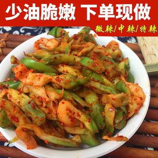 四川特产新鲜青菜头麻辣榨菜丝农家自制咸菜儿菜干菱角菜下饭菜