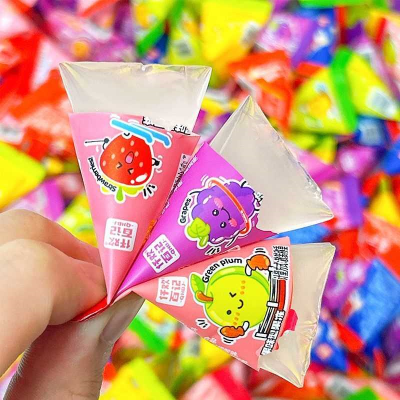 别冻我三角果冻蒟蒻水果风味解馋小包装果味浓郁好吃好玩儿童零食