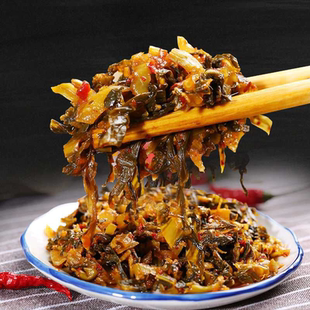 云南酸腌菜老坛酸菜即食开胃小锅米线拌粉包包子炒菜煮汤酸辣爽口
