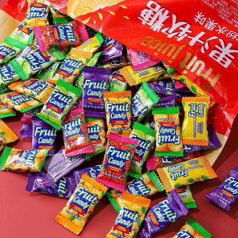 马来西亚风味软糖瑞士糖混合水果味糖果爆款年货大礼包便宜批发