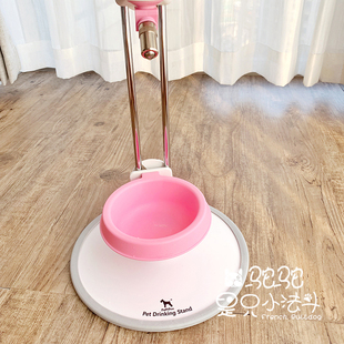 驼驼家台湾大帝都宠物饮水器头立式大容量不湿嘴悬挂式滚珠饮水器