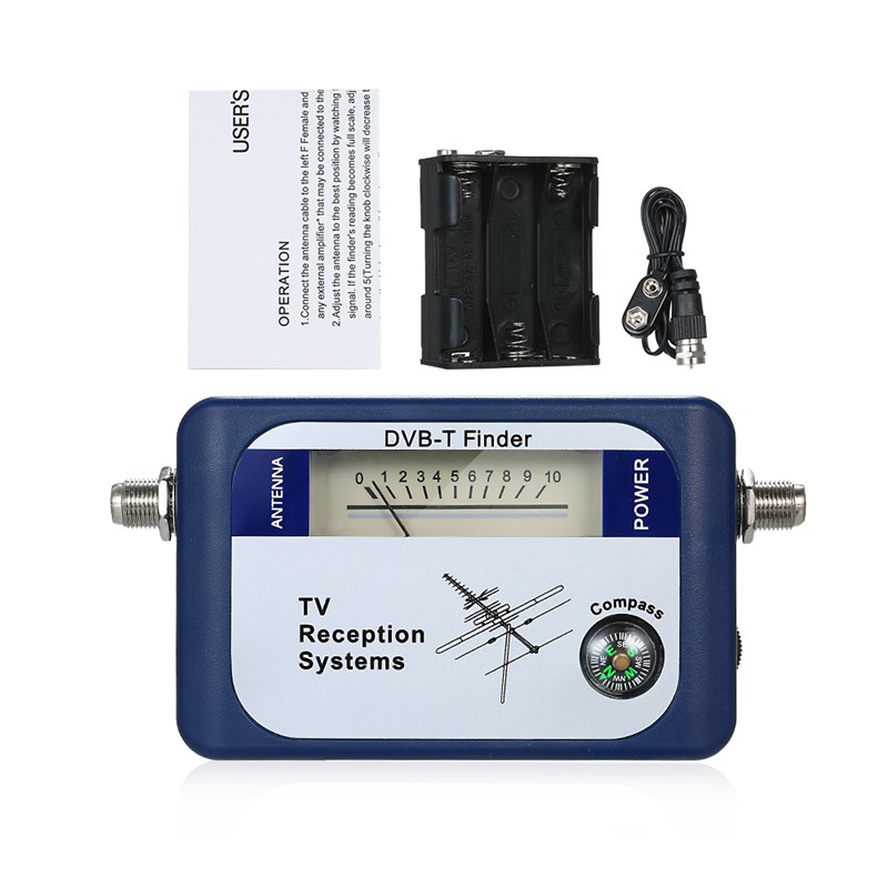 DVB-T Digital Satellites Signal Finder Meter Aerial Terrestr