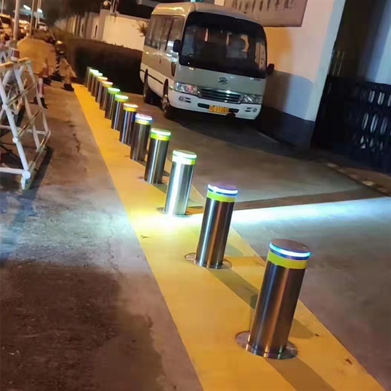 全自动升降柱 路口挡车柱路桩 小区防撞隔离桩