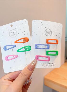 儿童可爱小号BB夹卡碎发女童浏海夹子发夹女孩头饰五角星发夹syxl