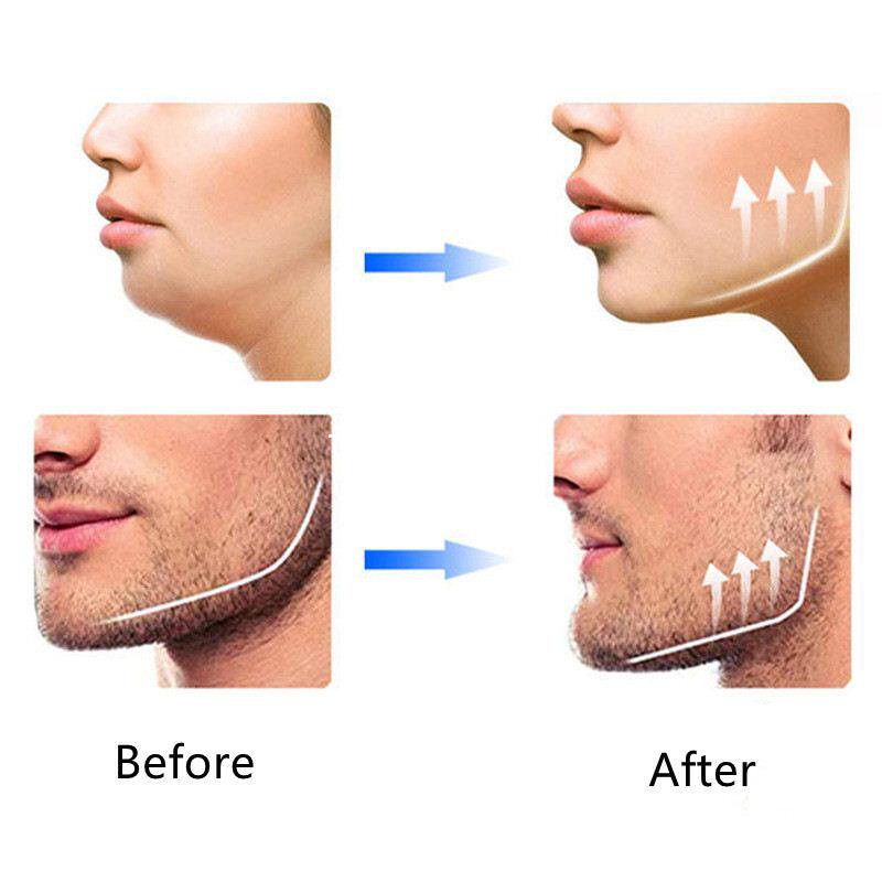 2PC Jawline Exerciser Jaw Face and Neck Exerciser Define
