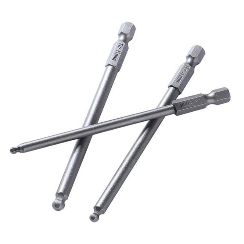 5Pcs 100Mm Hex Wrench Set Hexagonal Bits For Electrician Bal