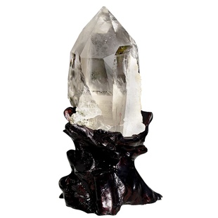 灵石之约天然喜马拉雅白水晶奇石西藏原石摆件