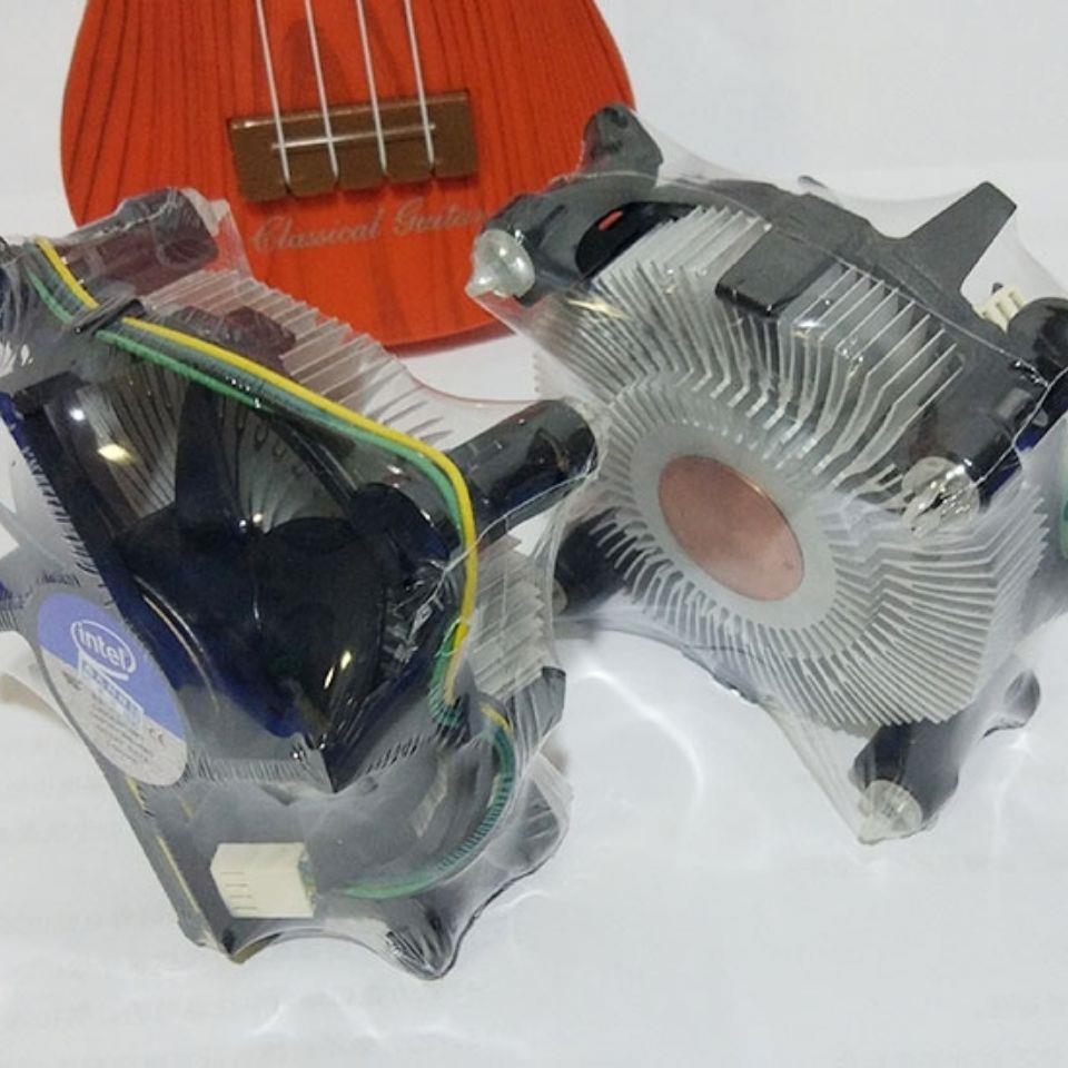 拆机cpu散热器intel原装铜芯铝芯