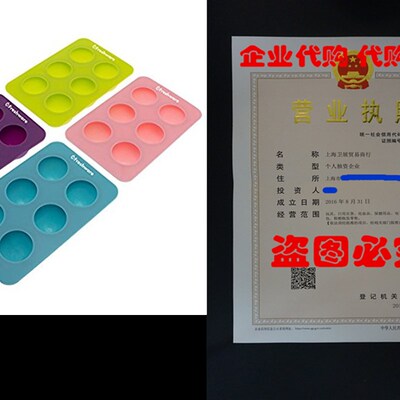 Freshware CB-650 Silicone 6-Cavity Round Chocolate Truffle,