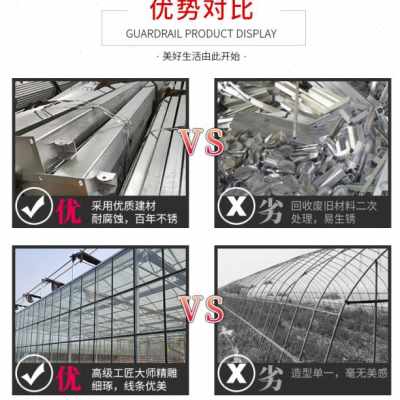 厂玻全大室大棚骨架 钢管 农业菜棚钢架蔬菜温棚温W室大棚 璃套