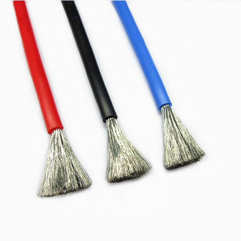 硅胶线8.3平方8AWG特软电子导线耐高温高压超微航模镀锡无氧铜线