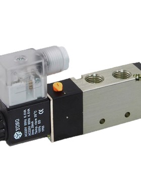 2023YONQ 永庆气动电磁阀4V210-08两位五通24V气缸换向220V电磁控