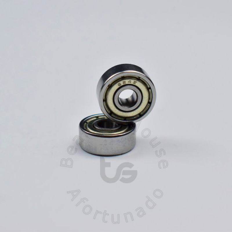 10pcs 624ZZ 4*13*5(mm) free shipping chrome steel Metal Sea