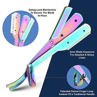 Straight Razors for Men - Professional Barber Razor for Clos